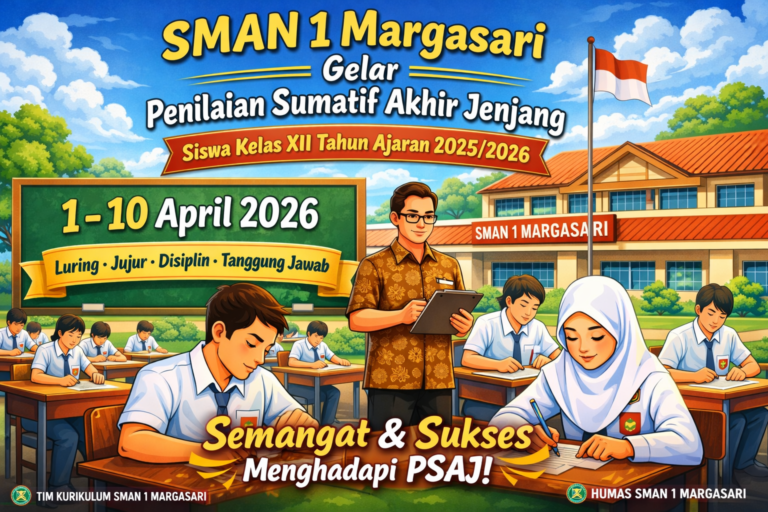 SMAN 1 Margasari Gelar Penilaian Sumatif Akhir Jenjang untuk Siswa Kelas XII Tahun Ajaran 2025/2026